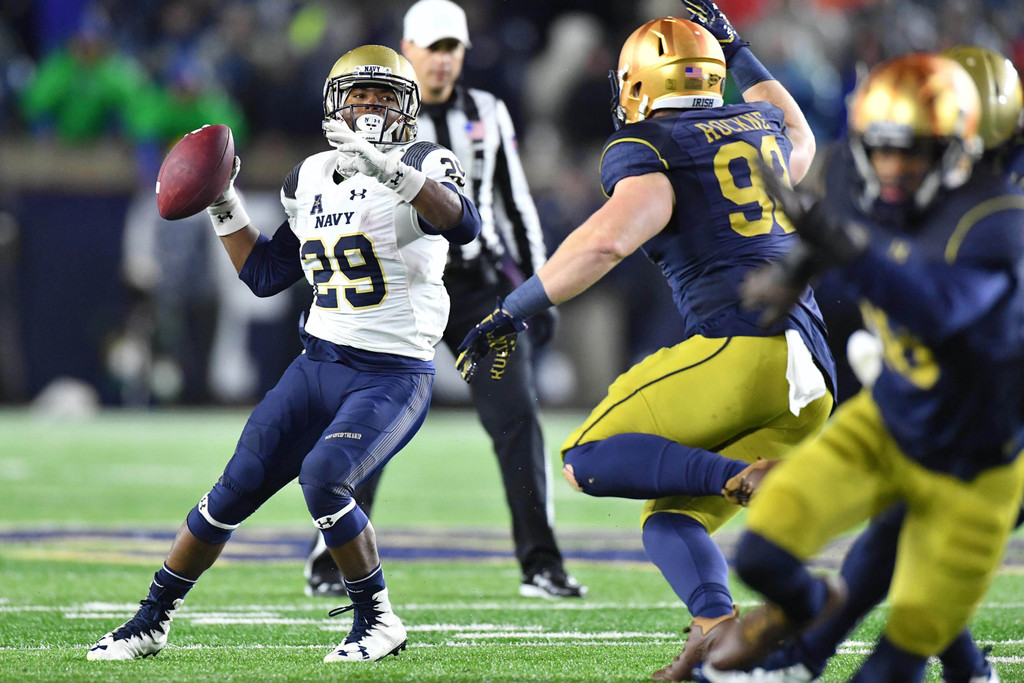 Notre Dame vs. Navy (USATSI)