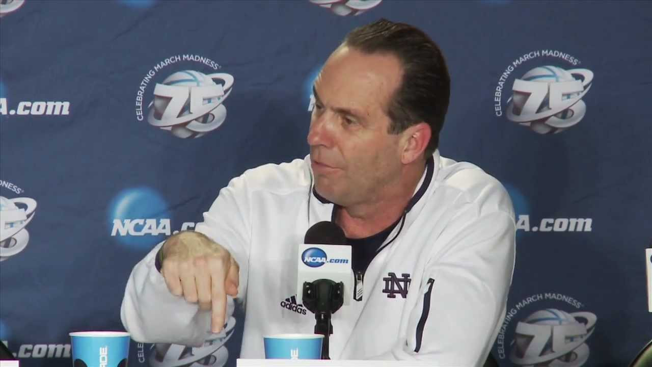 Mike Brey NCAA Media Session - Notre Dame Men's Basketball