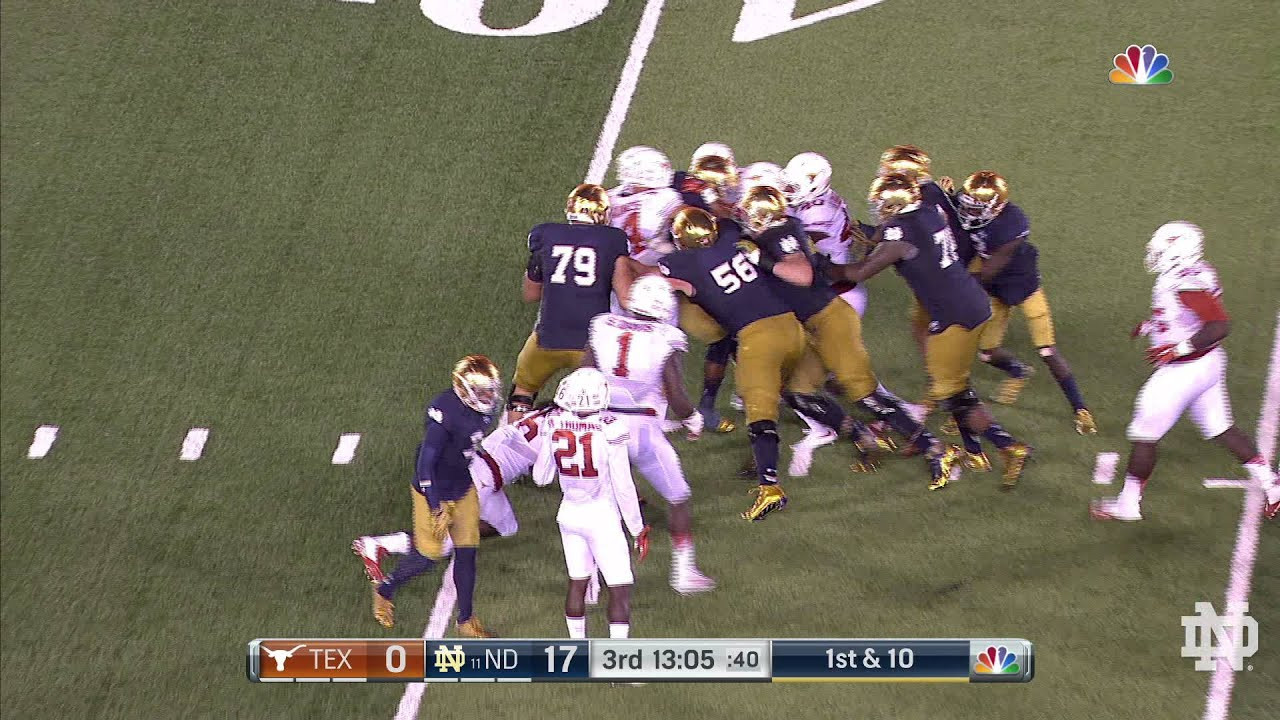 Notre Dame vs. Texas Full Highlights