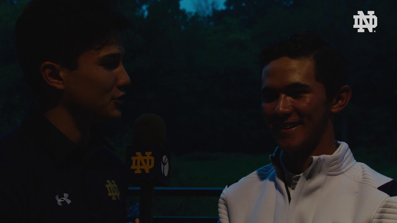 Instant Reaction | @NDMensGolf Fighting Irish Classic Day 1: Davis Chatfield (2018)