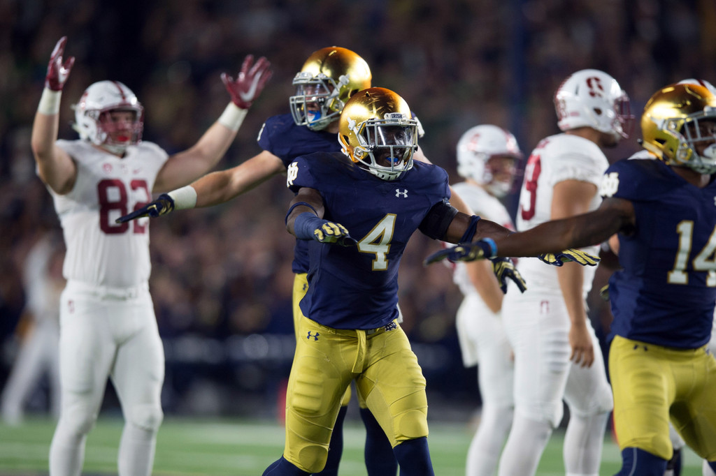 Notre Dame 10, Stanford 17
