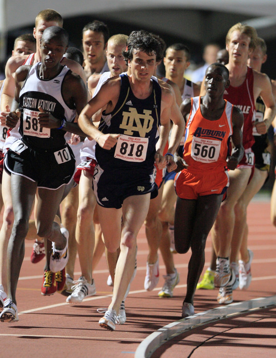 Patrick Smyth holds one of the nation's top 10,000 meter times.