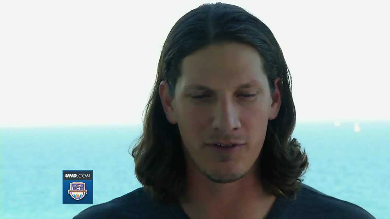 Jeff Samardzija BCS Championship Interview