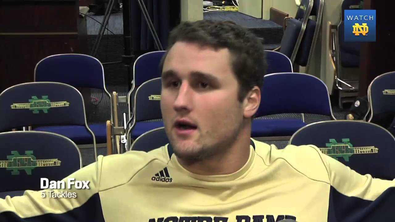 Notre Dame vs. USC Players Post Game