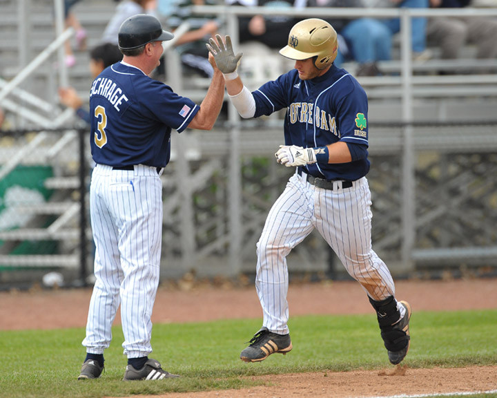 Jeremy Barnes blasted his 12th home run of the season in game two of the St. John's series.