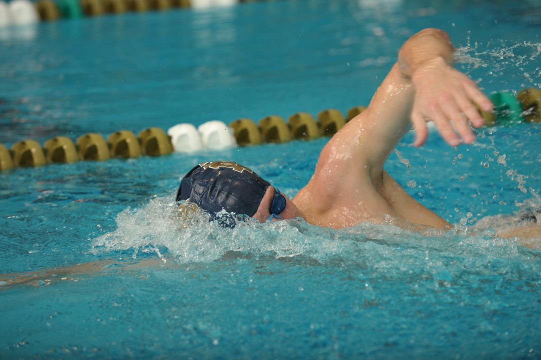 Notre Dame puts its 3-3 dual meet record on the line Saturday at Louisville.