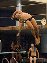 Senior Sam Stoner and five of his Irish teammates will trek to Columbus, Ohio, for the 2008 NCAA Zone C Diving meet this weekend.