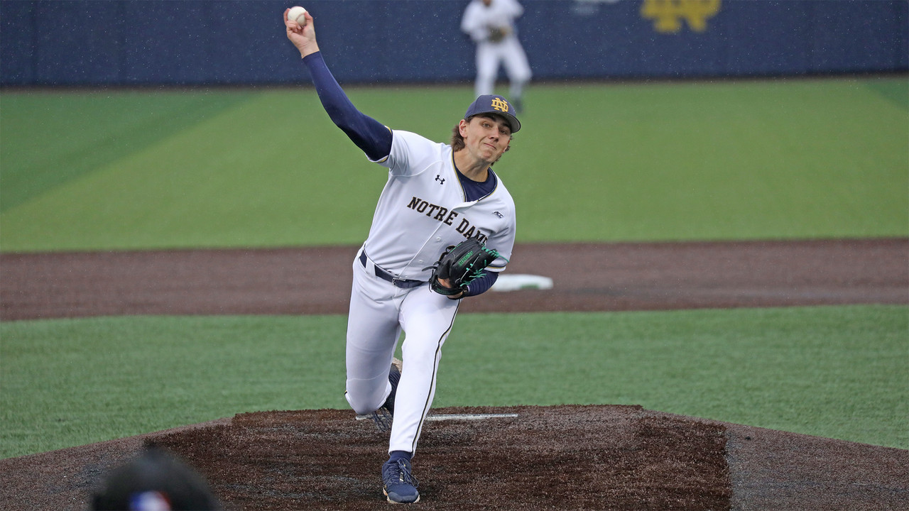 Jack Radel throws a pitch