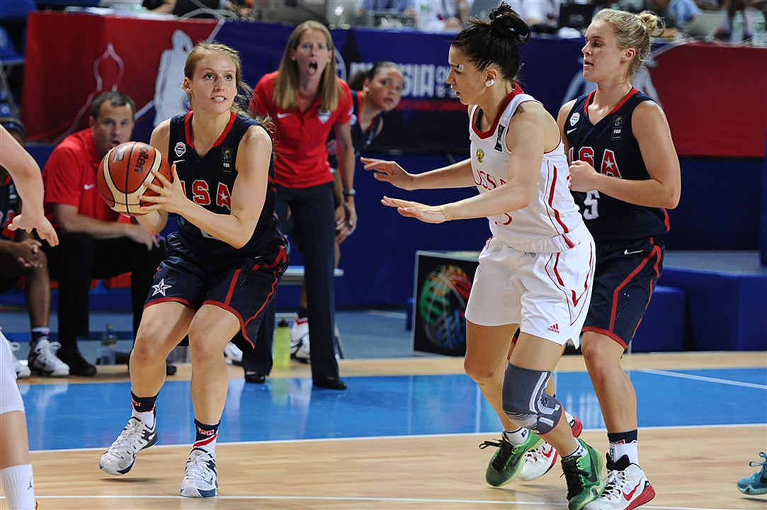 Notre Dame freshman guard Ali Patberg made the most of her first appearance with USA Basketball, helping her country earn the gold medal at last weekend's FIBA U19 World Championship in Chekhov, Russia.