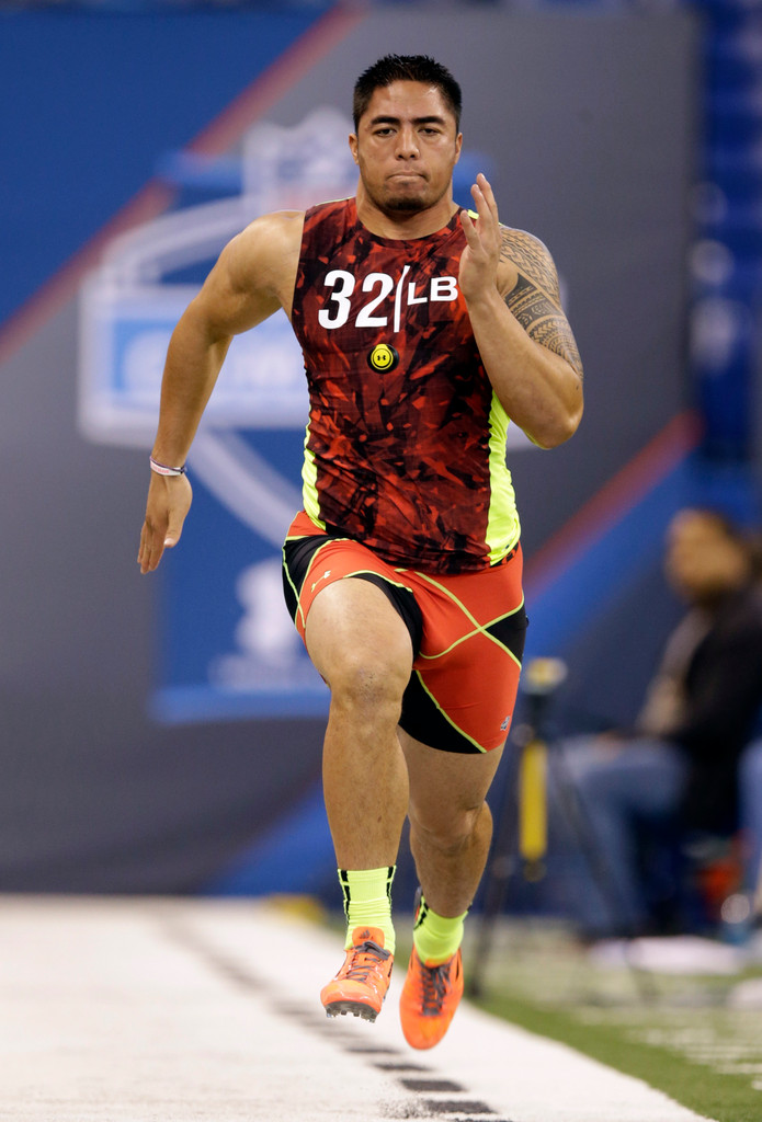 Irish at the NFL Combine (AP)