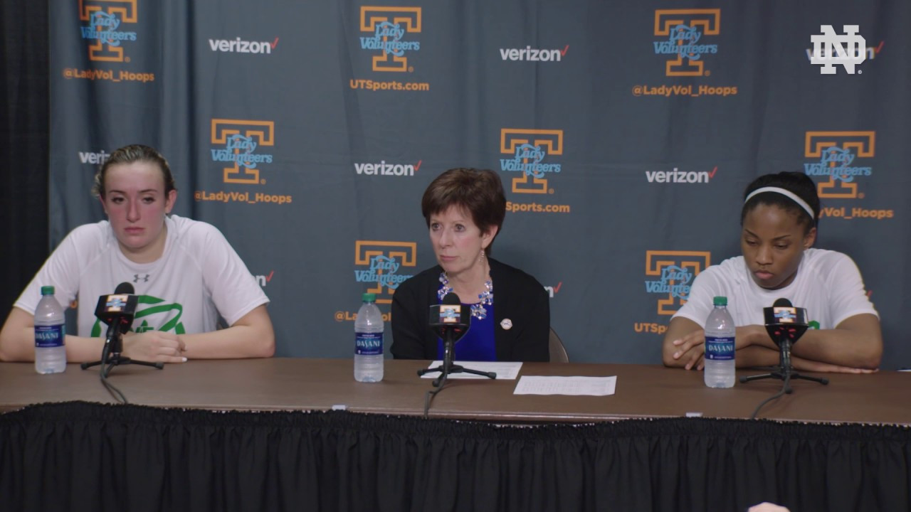 Muffet McGraw Post-Game Presser - Tennessee