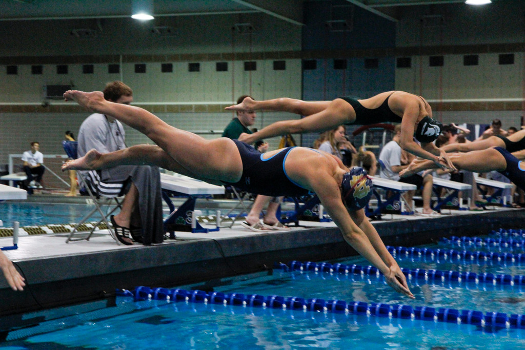 1/21 Men's & Women's Swimming & Diving vs. Michigan State