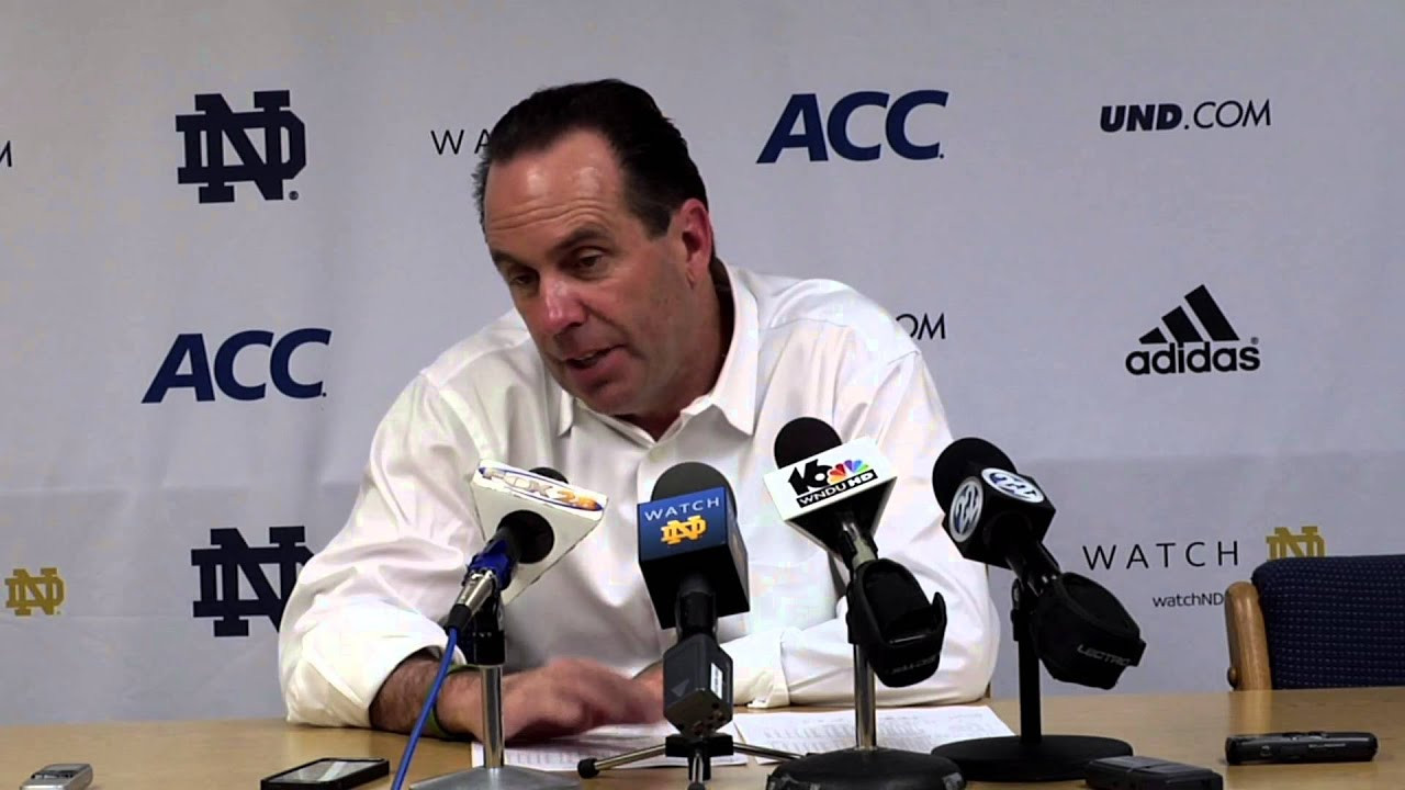 Coach Brey UNC Post Game Presser