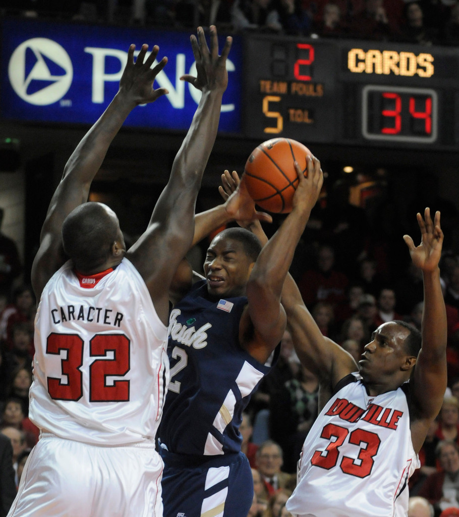 Men's Basketball vs. Louisville, 2/28/2008 (AP)