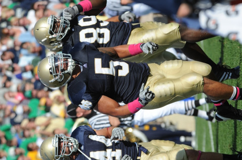 Catch Manti T'eo and the Irish live on Oct. 22 versus USC.