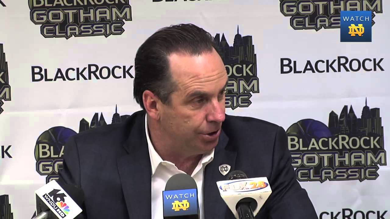 Mike Brey Press Conference - Delaware