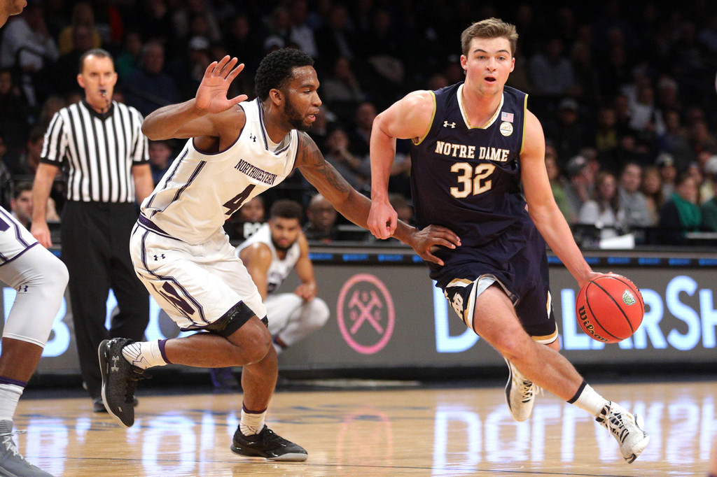 Notre Dame 70, Northwestern 66