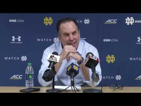 @NDMBB | Mike Brey Post-Game Press Conference vs. Clemson (2019)