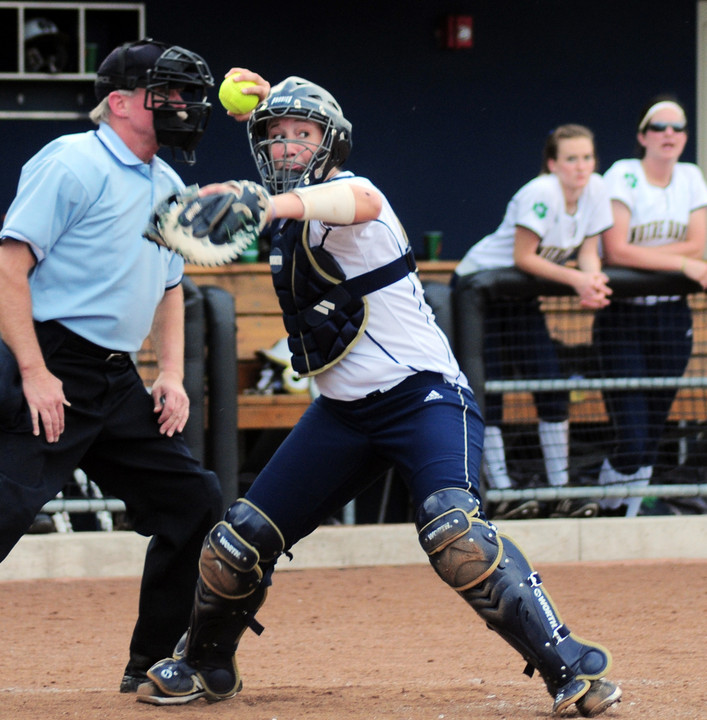 Irish junior catcher Kristina Wright
