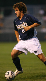 Sophomore midfielder Michael Thomas has scored two goals in two career games at Morrone Stadium.