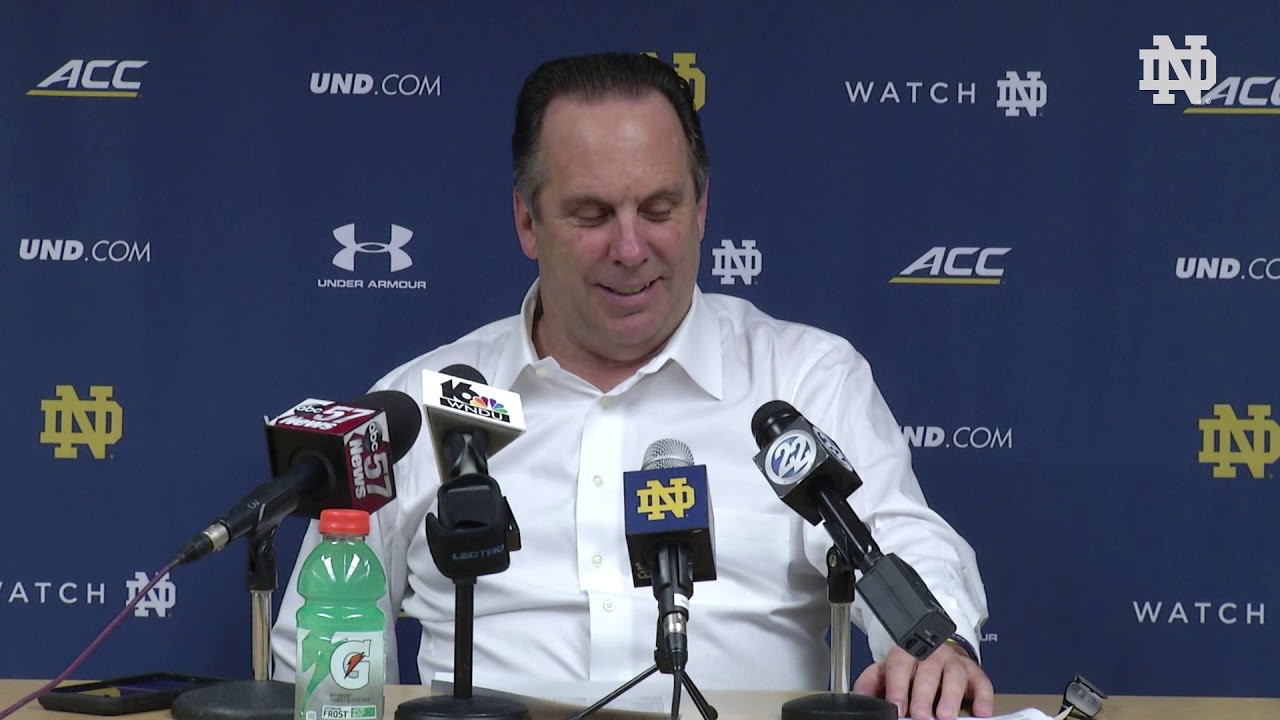 @NDMBB | Mike Brey Post-Game Press Conference vs. Duke (2019)