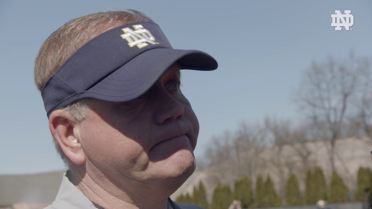 @NDFootball | Brian Kelly Post Practice Press Conference