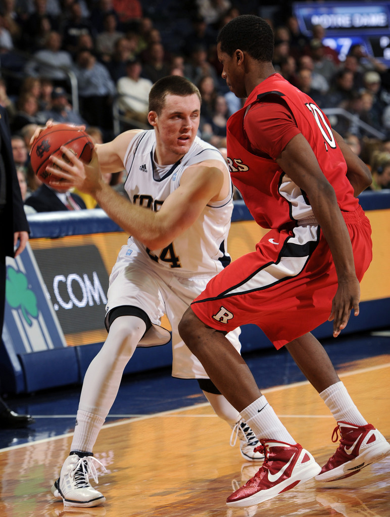 Cooley Leads No. 23 Irish Over Rutgers, 71-53 (AP)