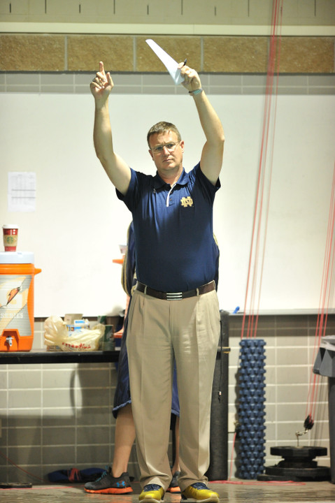Men's head coach Matt Tallman and his team have joined the fight against breast cancer.