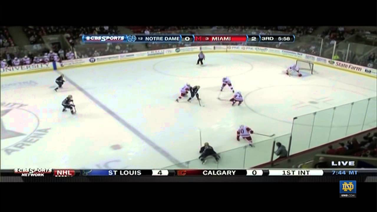 RedHawks 3, Irish 1 - Notre Dame Hockey