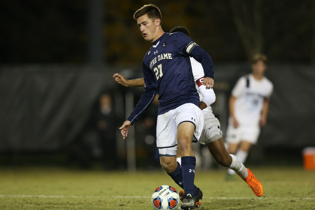 Senior midfielder Patrick Hodan has scored five career goals during NCAA Championship play