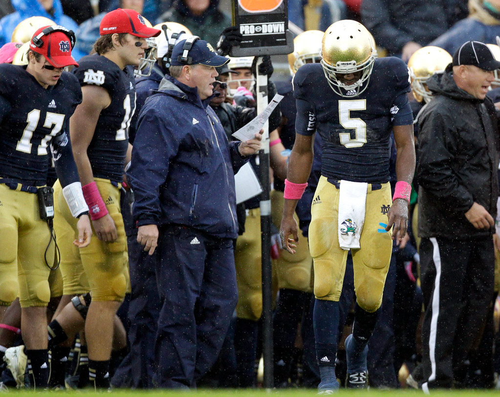 Defense, #7 Irish Stop #17 Stanford, 20-13 in OT (AP)