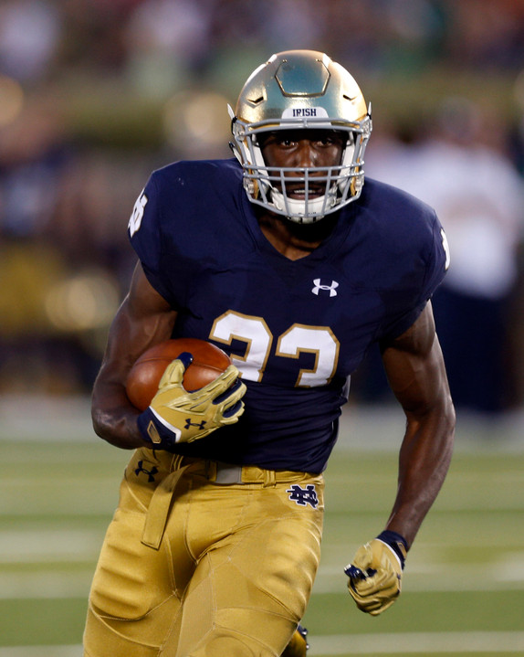 Freshman RB Josh Adams.