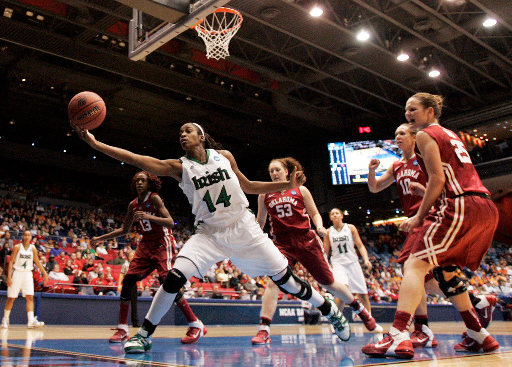 #9/7 Irish Proceed to Regional Finals, Triumph Over Oklahoma, 78-53 (AP)