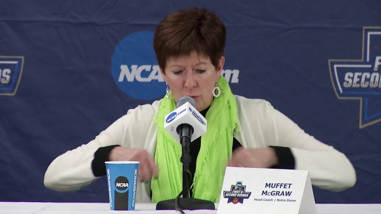 Muffet Mcgraw Postgame Press Conference - Robert Morris