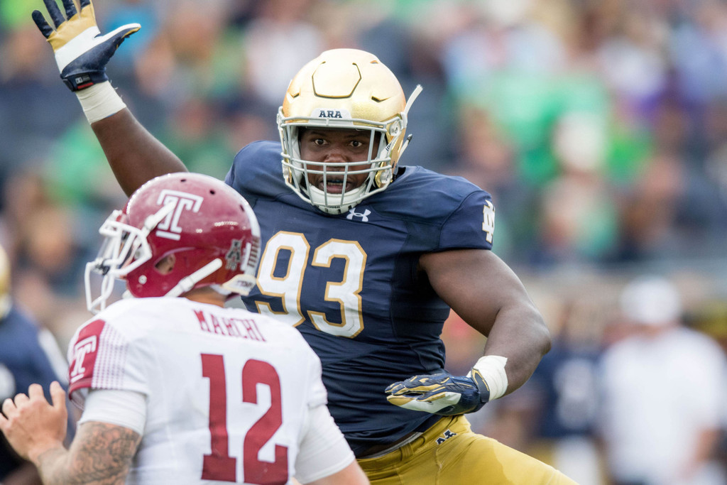 Notre Dame vs. Temple (USATSI)