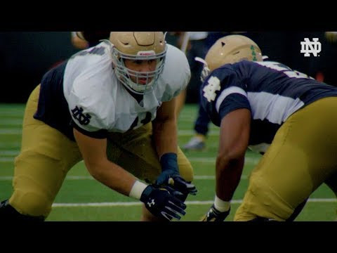 Notre Dame Football Practice Highlights - UNC Week