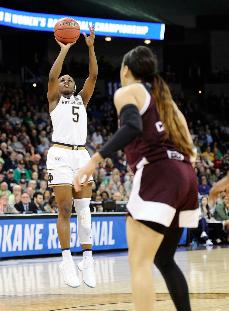 NCAA Sweet 16: ND WBB vs. Texas A&M (USATSI)