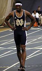 Selim Nurudeen captured seven BIG EAST titles during his stellar four-year career (2002-05) at Notre Dame.