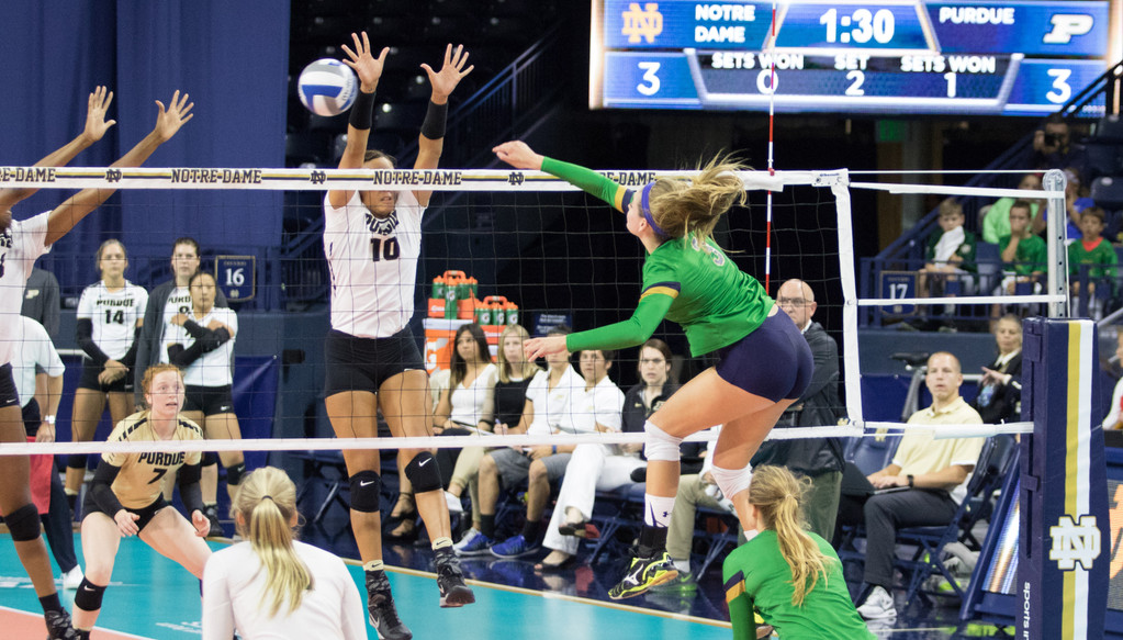 Notre Dame Volleyball vs. No. 24 Purdue
