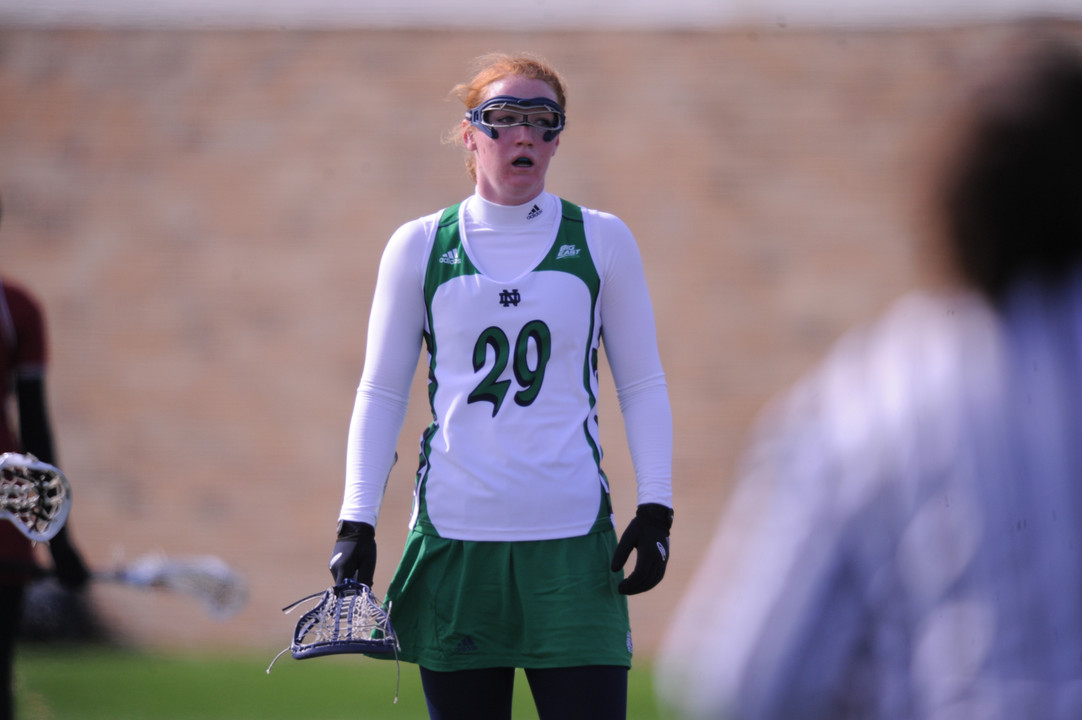 Defensive stalwart Barbara Sullivan and the Irish look to get their 10th win of the season Saturday when they face Connecticut.
