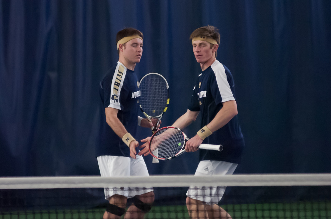 Notre Dame Men's Tennis vs Duke on 02-03-2013