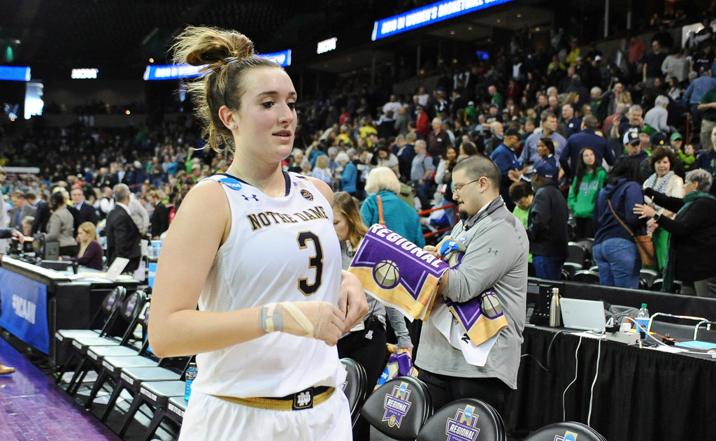 NCAA Sweet 16: ND WBB vs. Texas A&M (USATSI)