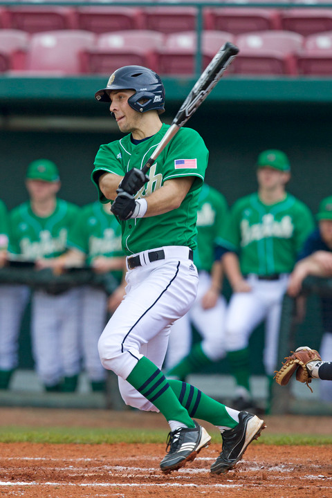 Sophomore DH Phil Mosey had an RBI double and RBI triple Tuesday.