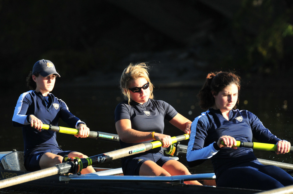 Notre Dame Rowing Practice