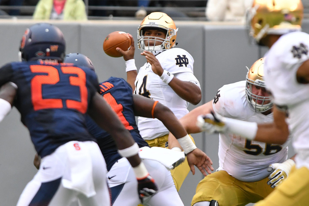 Notre Dame 50, Syracuse 33