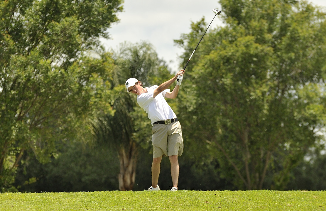 Niall Platt fired a five-under 31 on the back nine Tuesday to finish in fifth place at the BIG EAST Championship