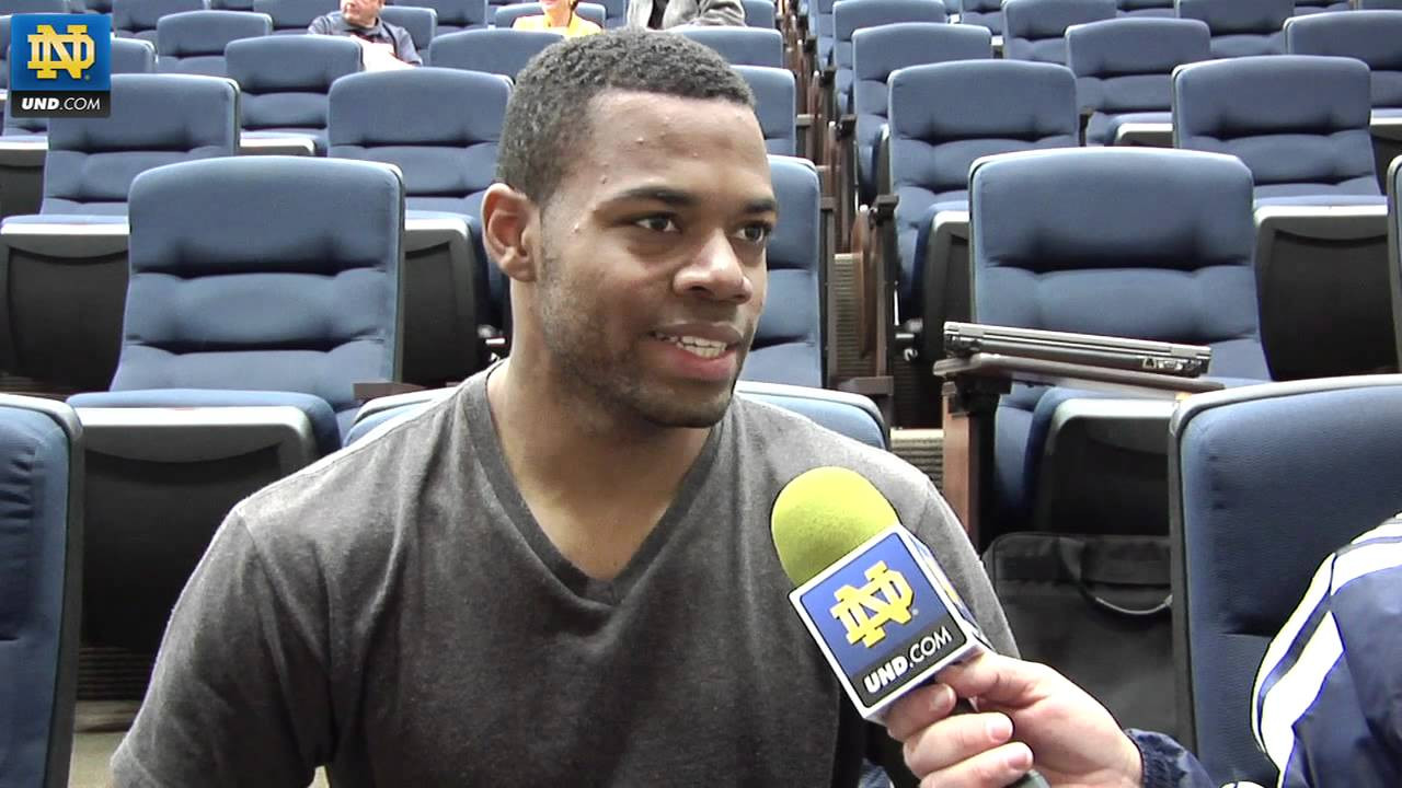 Notre Dame Football - DeVaris Daniels - George Atkinson III Interview - April 18, 2012,