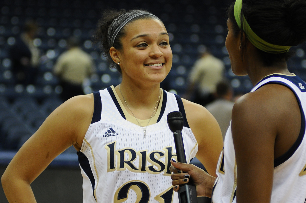Notre Dame Women's Basketball Media Day 10-11-2012