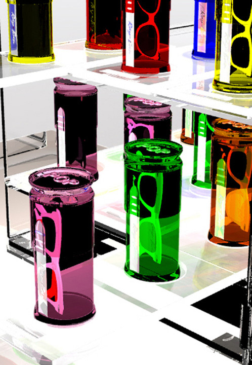 Notre Dame senior women's golfer Julie Kim has found her niche as a designer, and recently was selected as a finalist for a national design competition after devising this unique and creative way to store eyeglasses in a soda can-style container that fits neatly in an automobile cup holder.