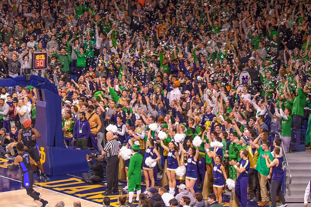 2018-19 MBB Student Section